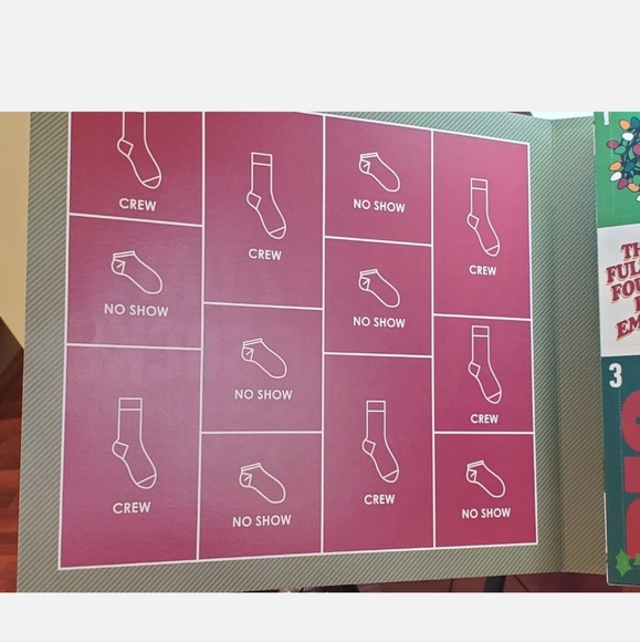 National Lampoon's Christmas Vacation Griswold 12 Days Of Socks Mens Size 6-12 - Picture 3 of 4